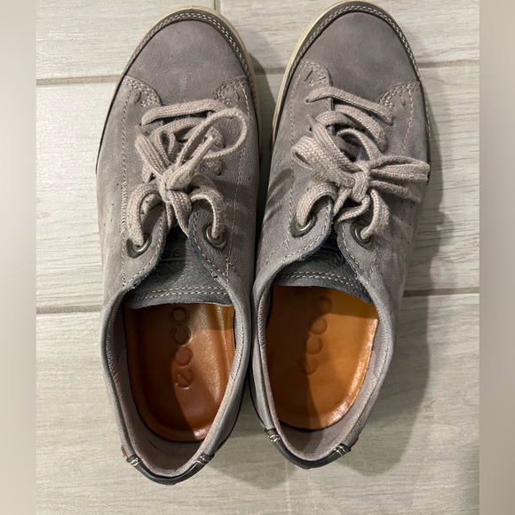 Ecco sneakers sz. 39 (7.5M) in grey/brown color - Picture 4 of 8